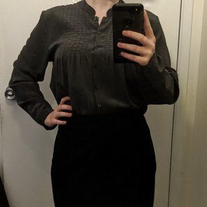 Eileen Fisher blouse 100% SILK